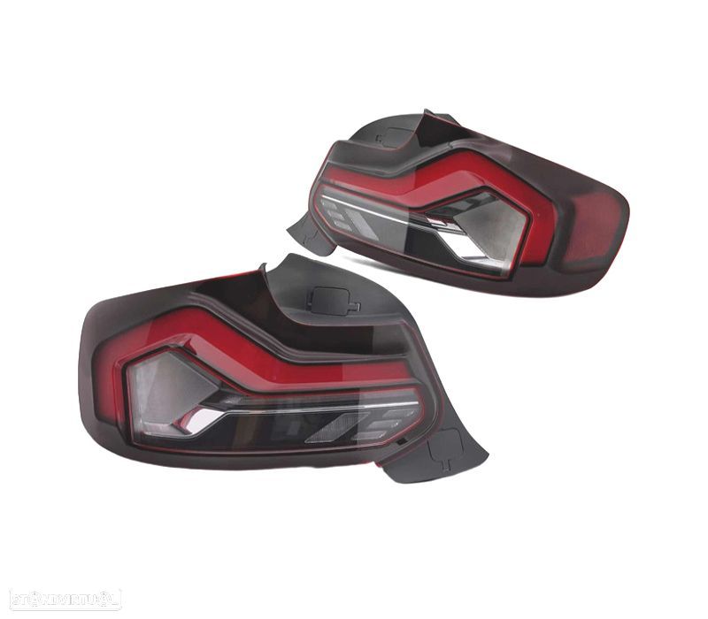 FAROLINS BMW F22 F23 F87 LED VERMELHO FUMADOS - 2