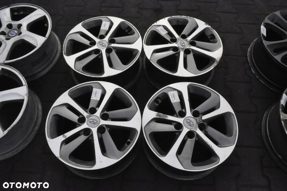 HYUNDAI IX20 ELANTRA FELGI ALUMINIOWE R16" 6.5J 5X114.3 ET 50 52910-A6700 - 1