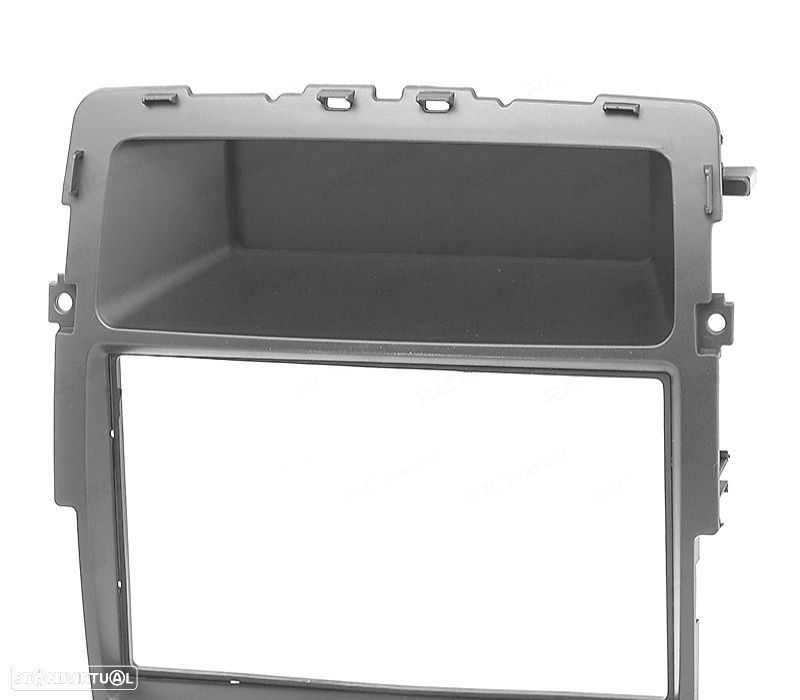 MOLDURA ADAPTADOR PRETO PARA RADIO 2-DIN PARA OPEL VIVARO NISSAN PRIMASTAR RENAULT TRAFIC II SIN ORD - 5