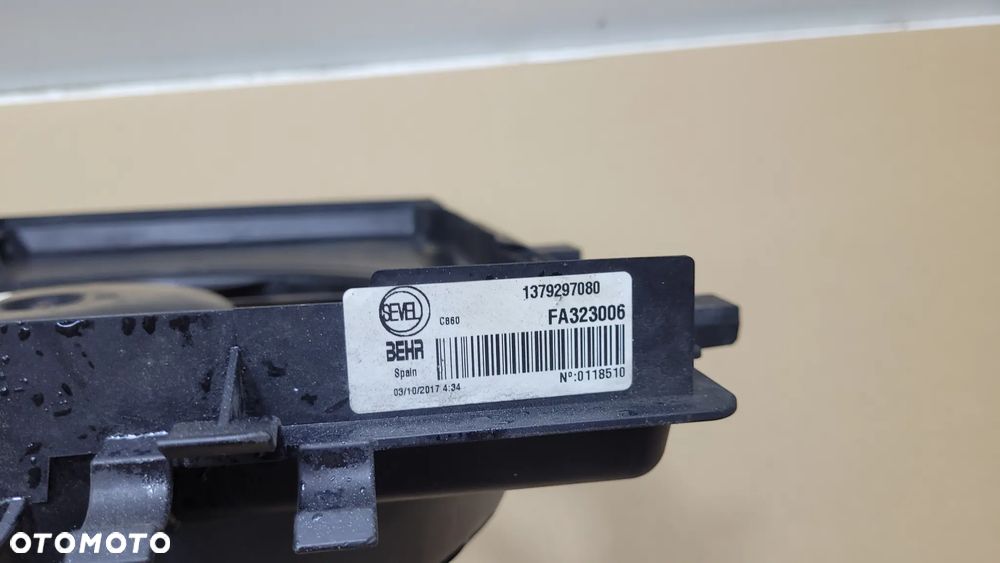 FIAT DUCATO III LIFT JUMPER BOXER OBUDOWA WENTYLATOR CHŁODNICY 1379297080 - 3
