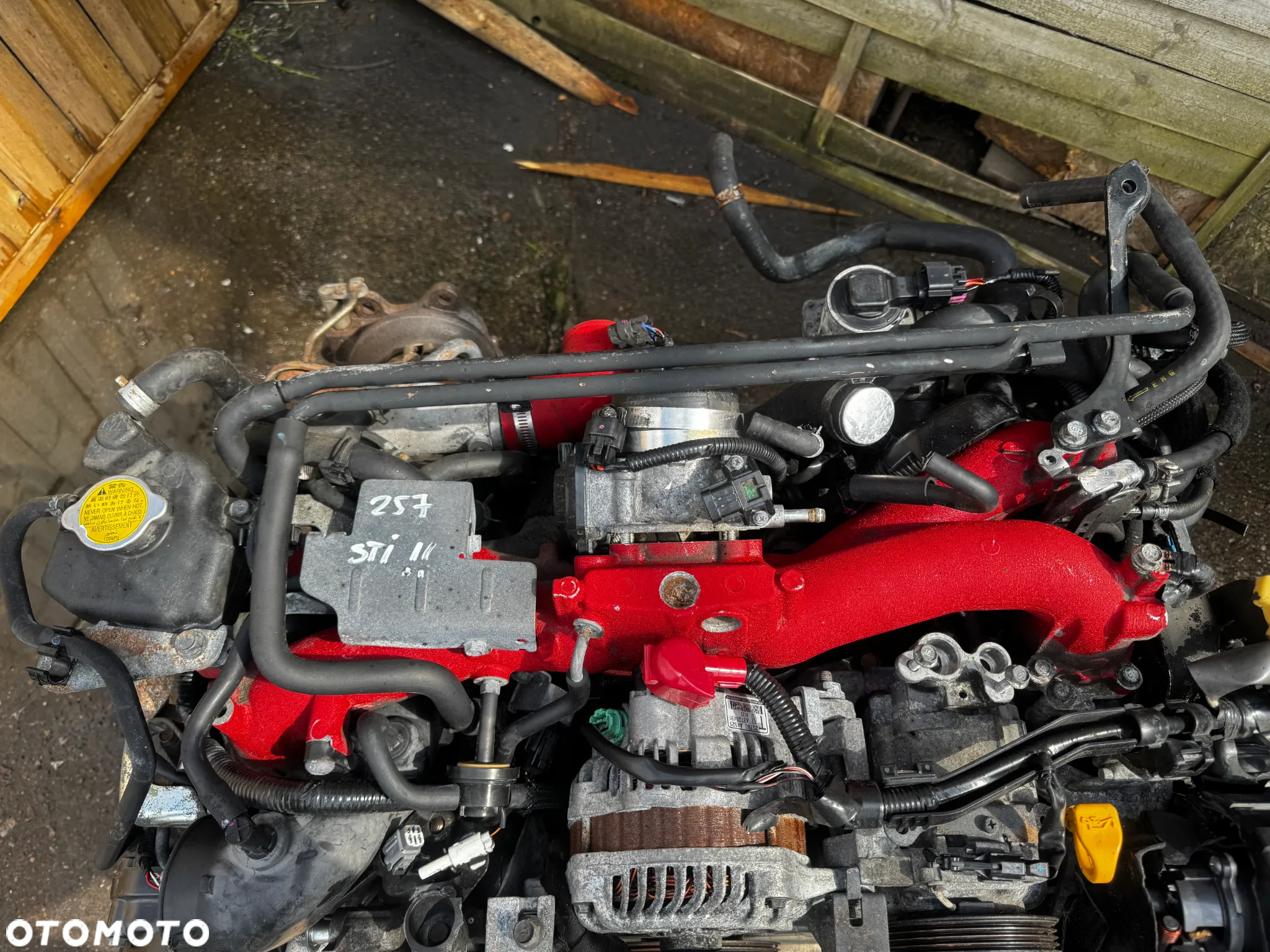 silnik ej257 2.5t subaru sti impreza kompletny - 2