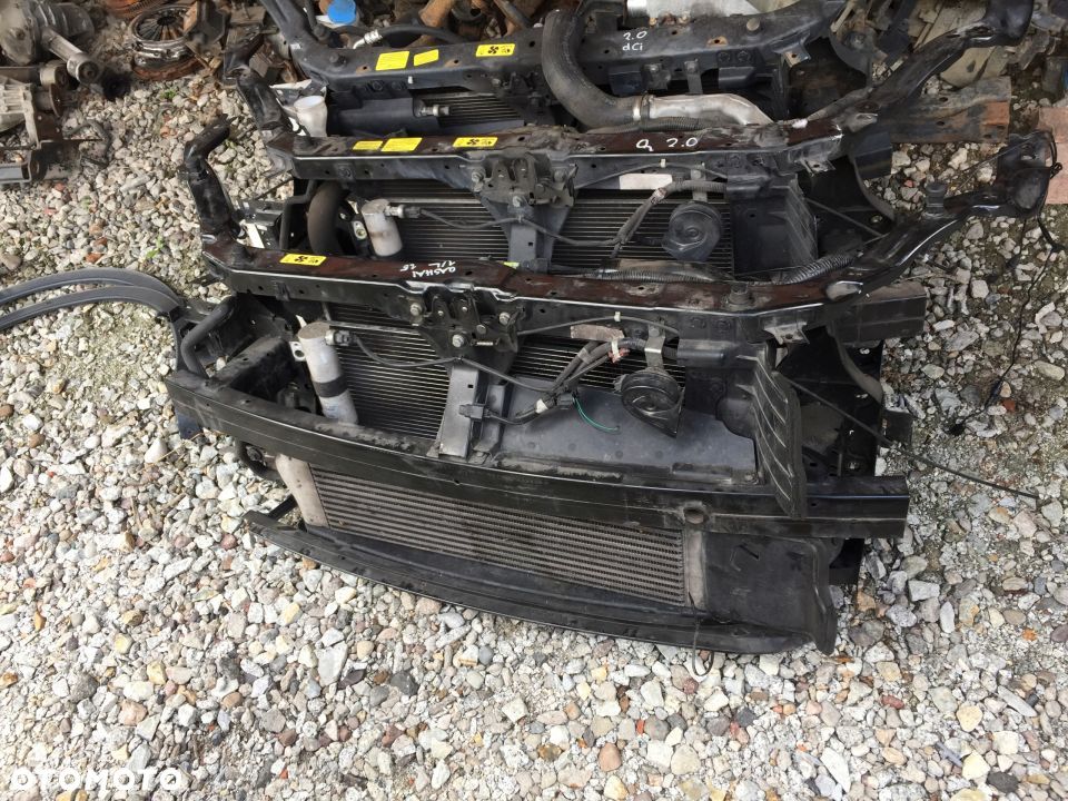 Qashqai J10 Lift 1.5DCi PAS PRZEDNI CHŁODNICE - 1