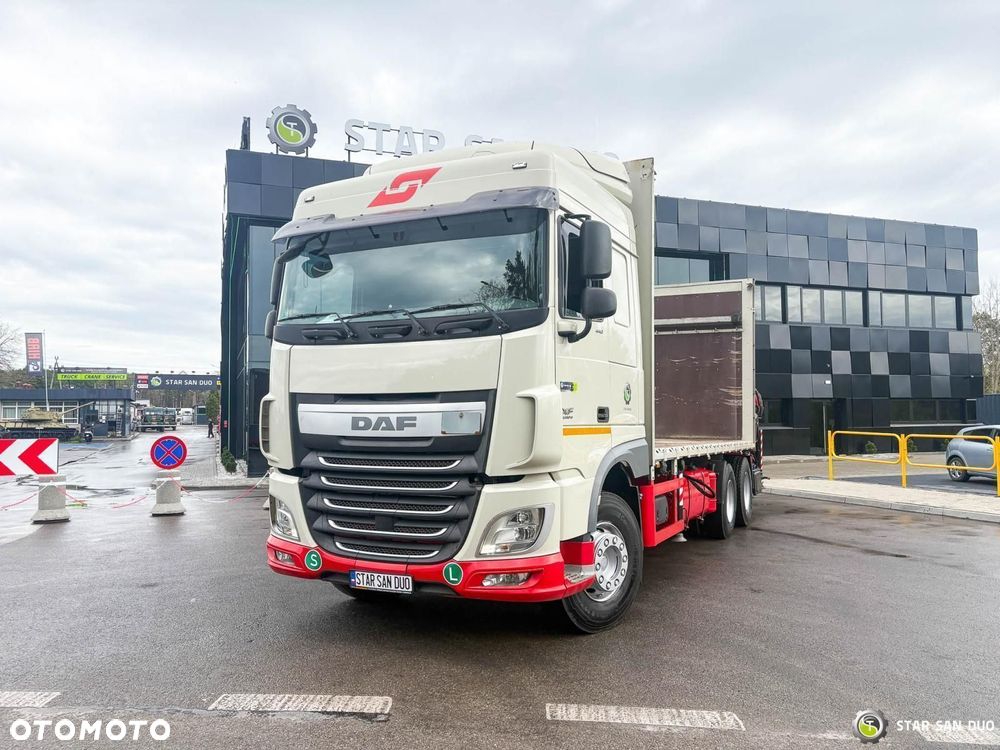 DAF XF 440 6x2 Fassi F365 FLY JIB HDS Żuraw Crane Kran Chwytak do Palet - 13