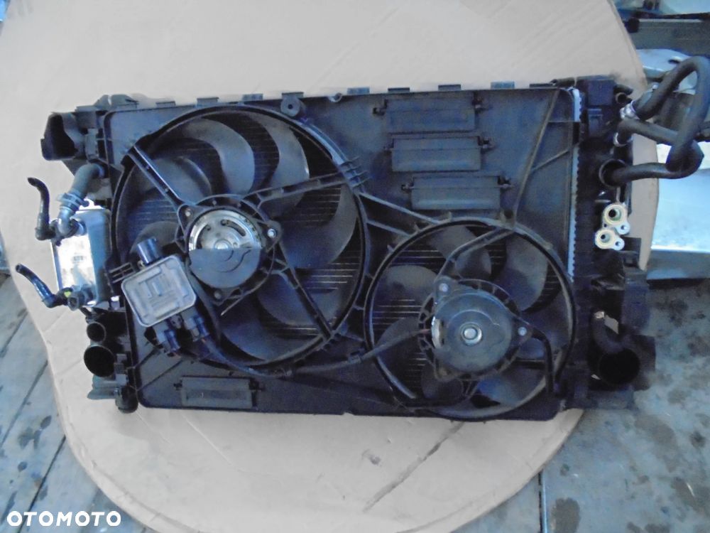 VOLVO S80 II V70 III 2.4D D5 07-15r KOMPLET CHŁODNIC - 3