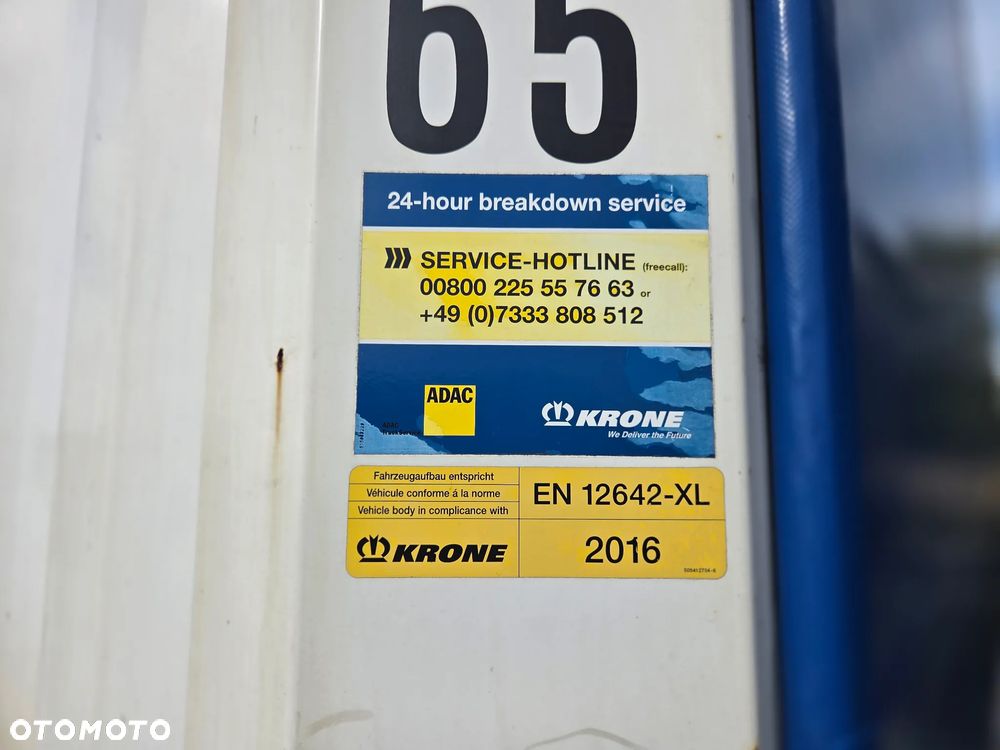 Krone MEGA FIRANA SD/ CODE XL/ OSIE SAF/ 2016r/ OŚ PODNOSZONA - 9