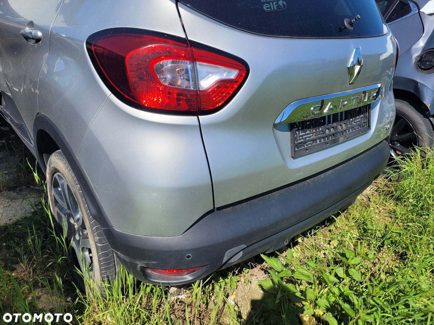 RENAULT CAPTUR I 2013- 13- PAS TYLNY WANNA BAGAŻNIKA ĆWIARTKA LAKIER SAN913 - 2