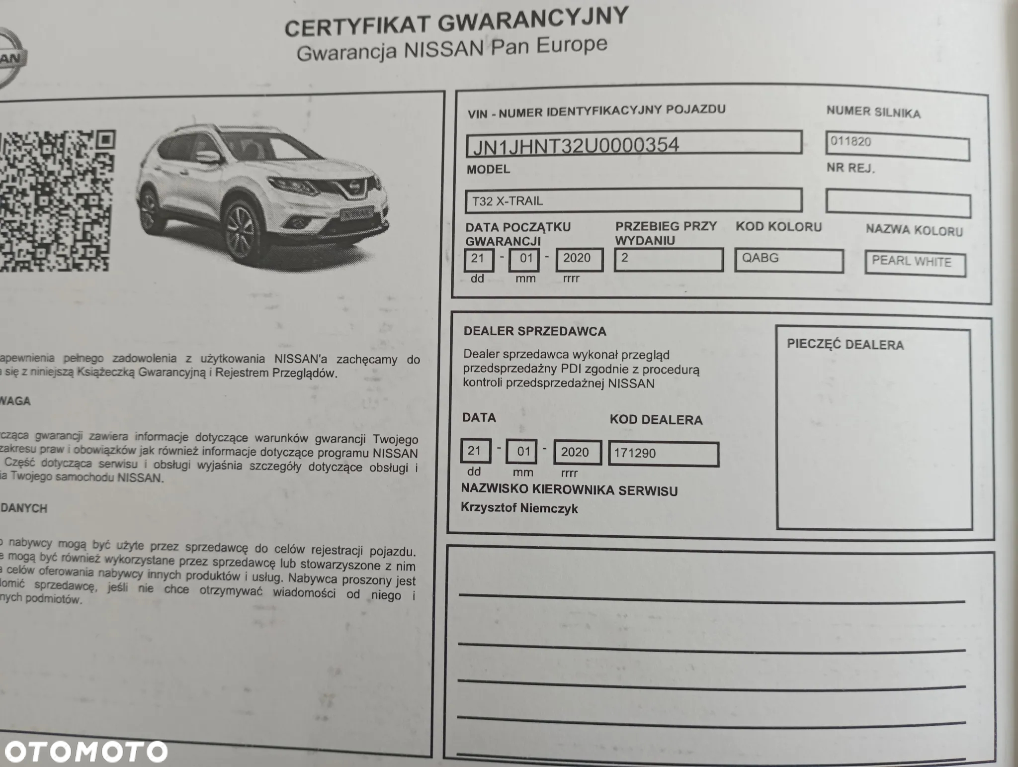 Nissan X-Trail 1.7 dCi Tekna 4WD 7os - 24