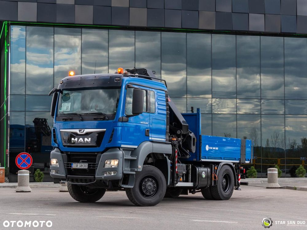MAN TGS 18.460 4x4 HIAB 322 E-6 HIPRO HDS Żuraw - 10