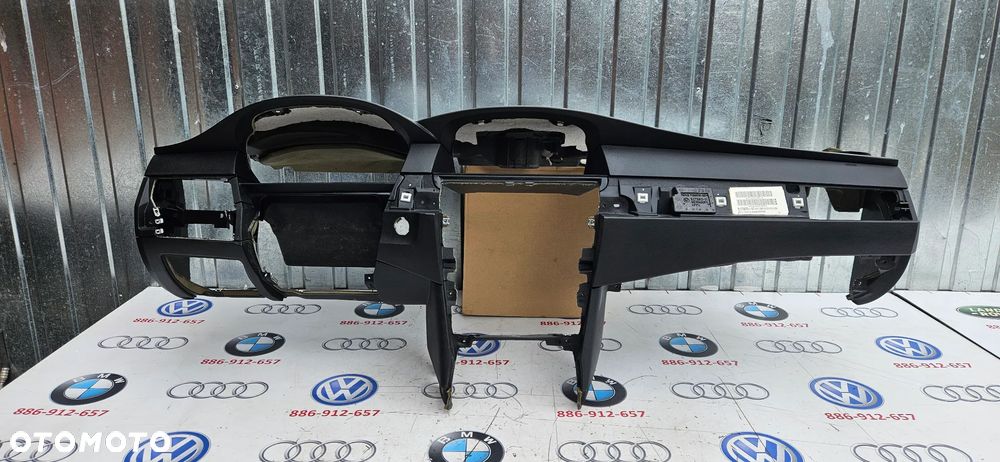 BMW 5 E60 E61 LIFT LCI Start Stop Kokpit Konsola Deska Poduszki powietrzne Airbag Napinacze - 13