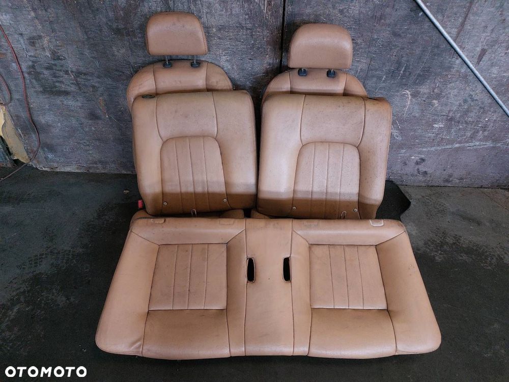 KOMPLET FOTELI LEWY PRAWY PRZÓD + KANAPA TYŁ HYUNDAI COUPE TIBURON II - 1