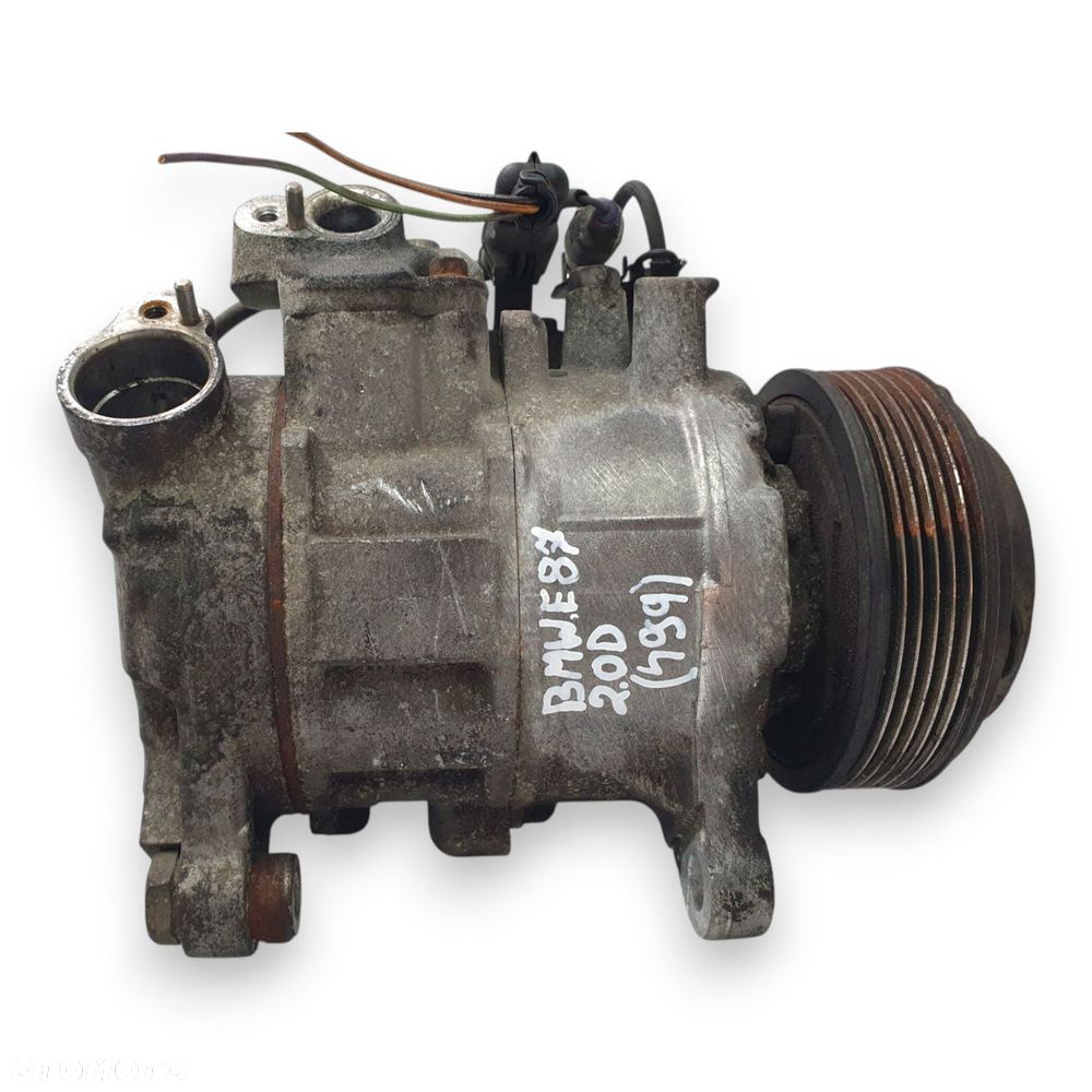 SPRĘŻARKA KLIMATYZACJI BMW E87 E90 E91 2.0 D 6452-9225703-01 DENSO - 8