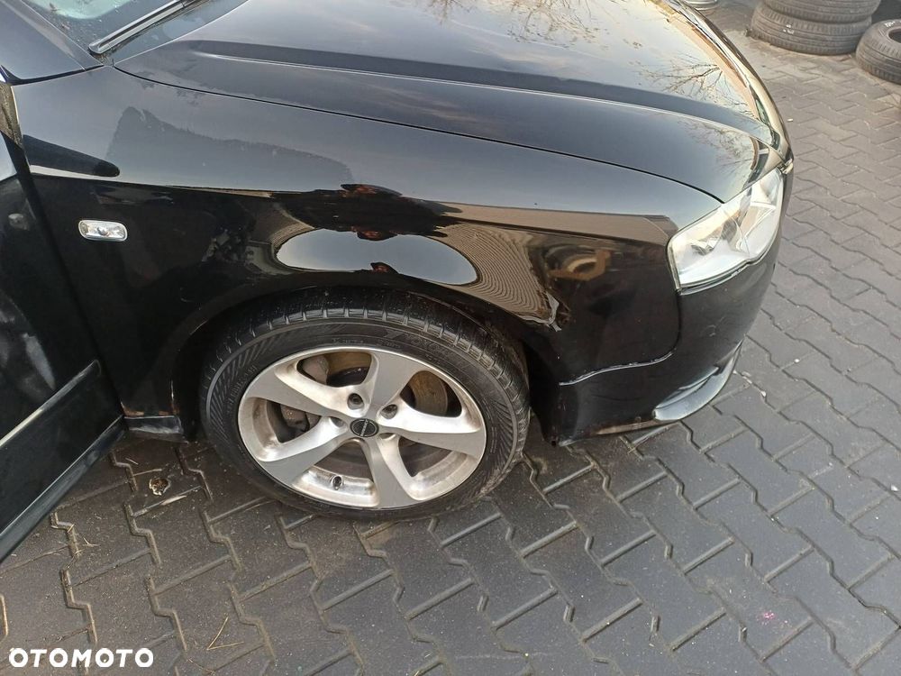 KOMPLETNY PRZÓD MASKA BŁOTNIKI LAMPY ZDERZAK SLINE AUDI A4 B7 LY9B - 3