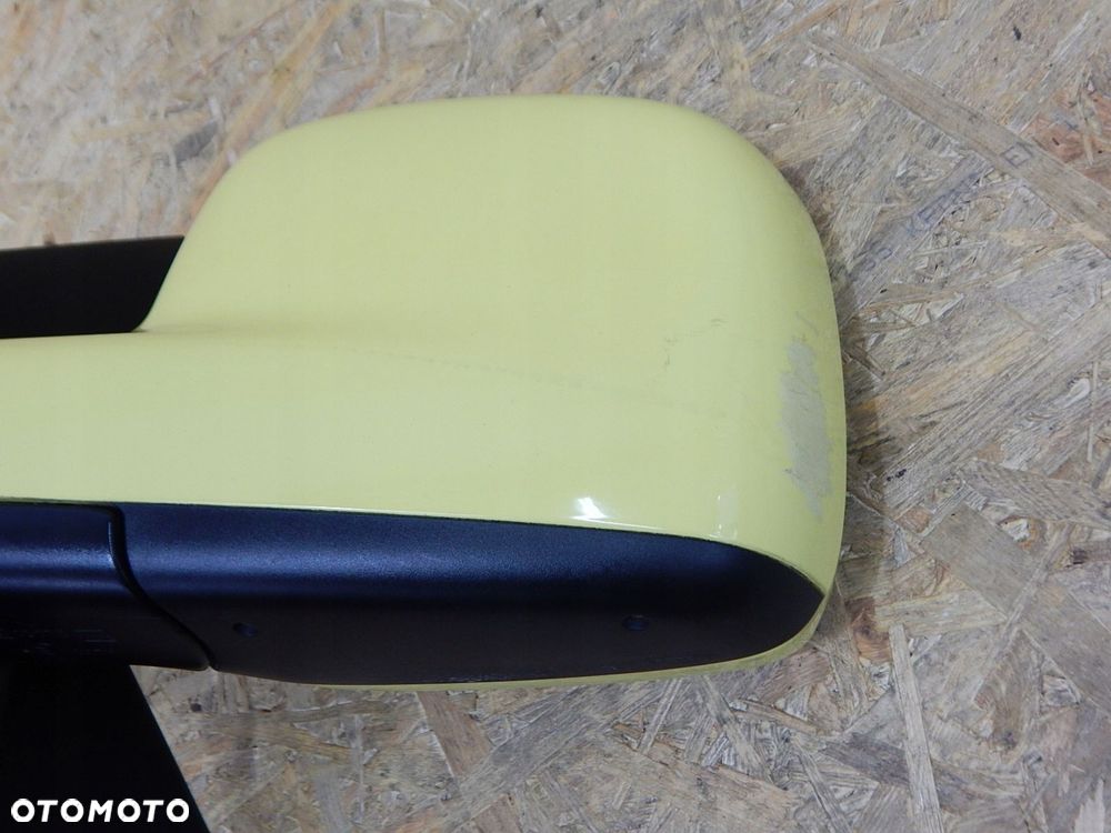 vw t5 lusterko lewe 9 pin elektrycznie składane żółte ln1g - 3