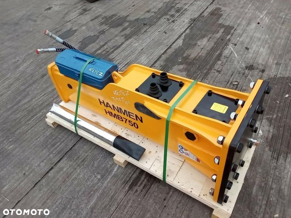 OUTLET ! Młot wyburzeniowy hydrauliczny HANMEN HMB750 waga 480 kg koparka 7-9 tony - 3