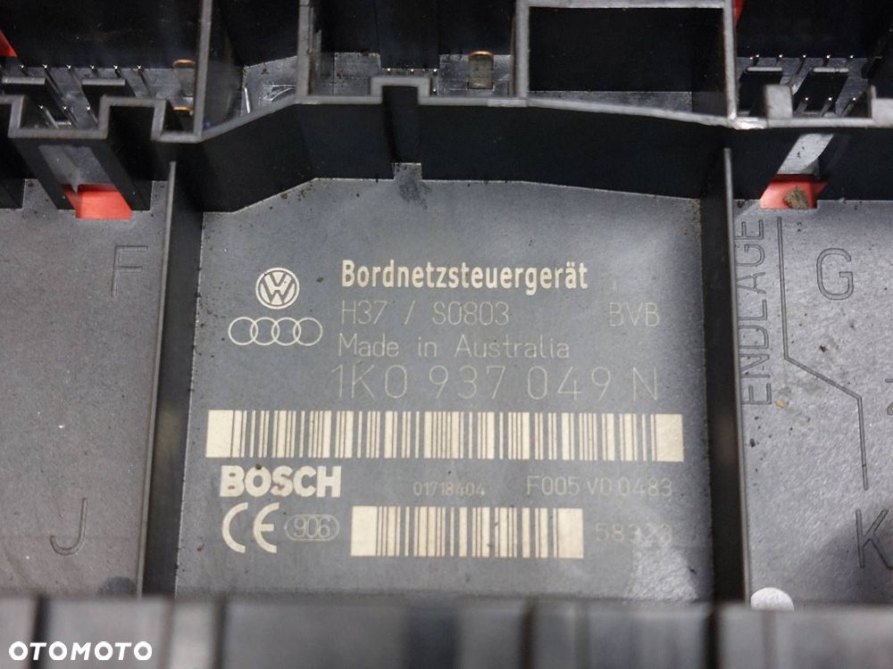 ZESTAW STARTOWY VOLKSWAGEN GOLF V 1.9 TDI 03G906016Q 0281012076 1K0920871B - 4