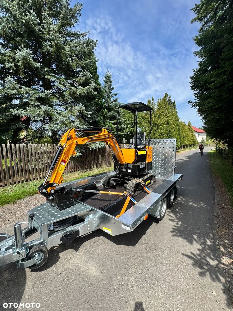 Besttrailers Przyczepa do przewozu koparki i maszyn budowlanych NEW LOADER trap 3,0 x 1,5m DMC 2700kg PROMOCJA! - 5