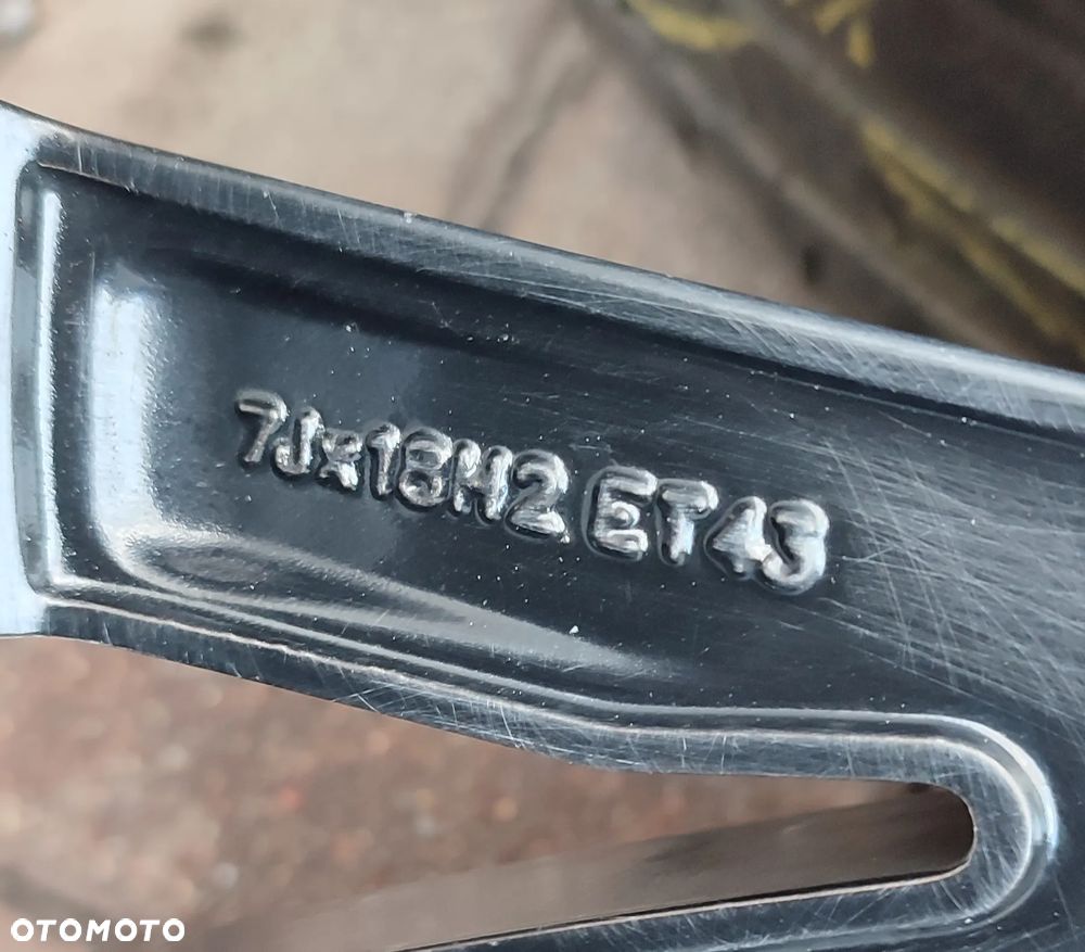 Felgi Aluminiowe Oryg. Vw Tiguan 18 Cali 5x112 7Jx18 Et 43 Ø57,1 Idealne!! Starogard Gdański - 17
