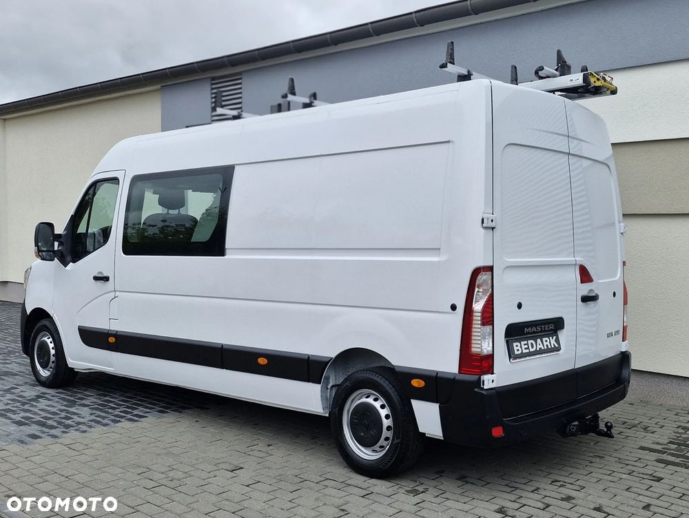 Renault Master, L3H2, BRYGADÓWKA, 7 miejsc, DOKA, nawigacja, hak, klima - 4