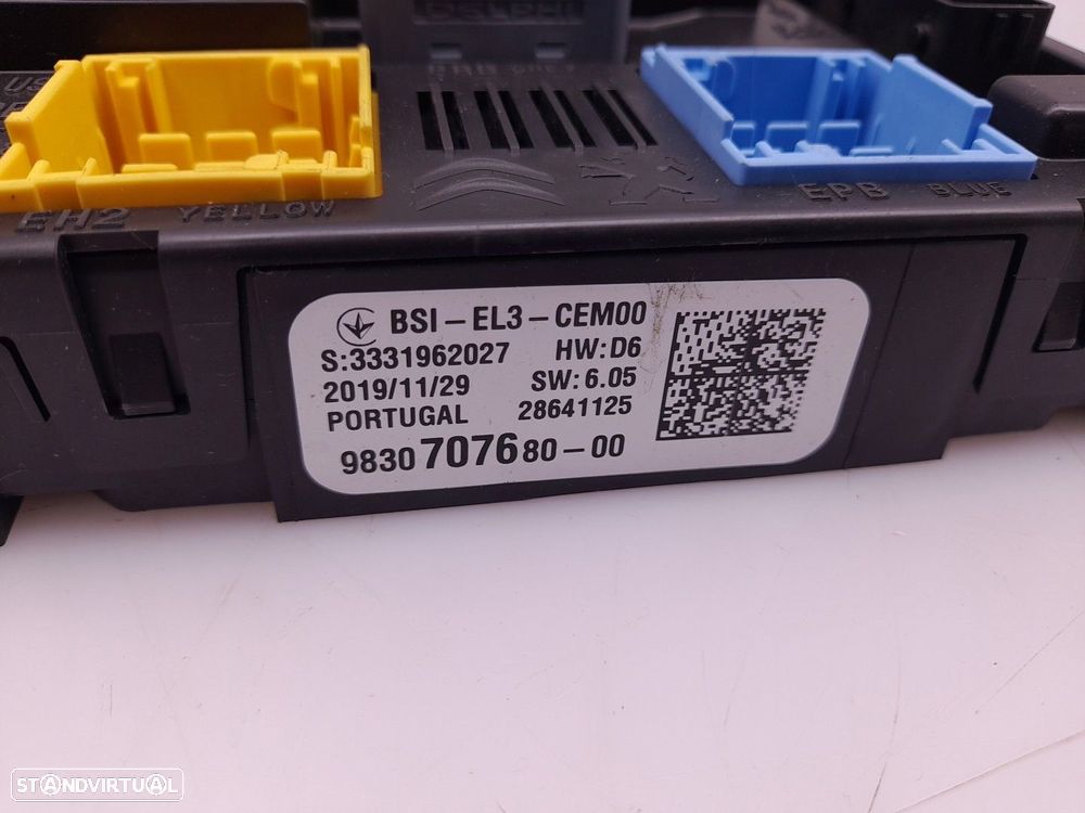 Caixa fusíveis / SAM / BSI CITROËN Berlingo (K9) - 4