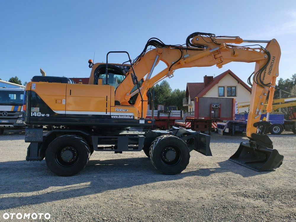 Hyundai 140W-9 Łyżka Skarpowa+Szybko Złącze !!! STAN Bardzo Dobry !!! - 13
