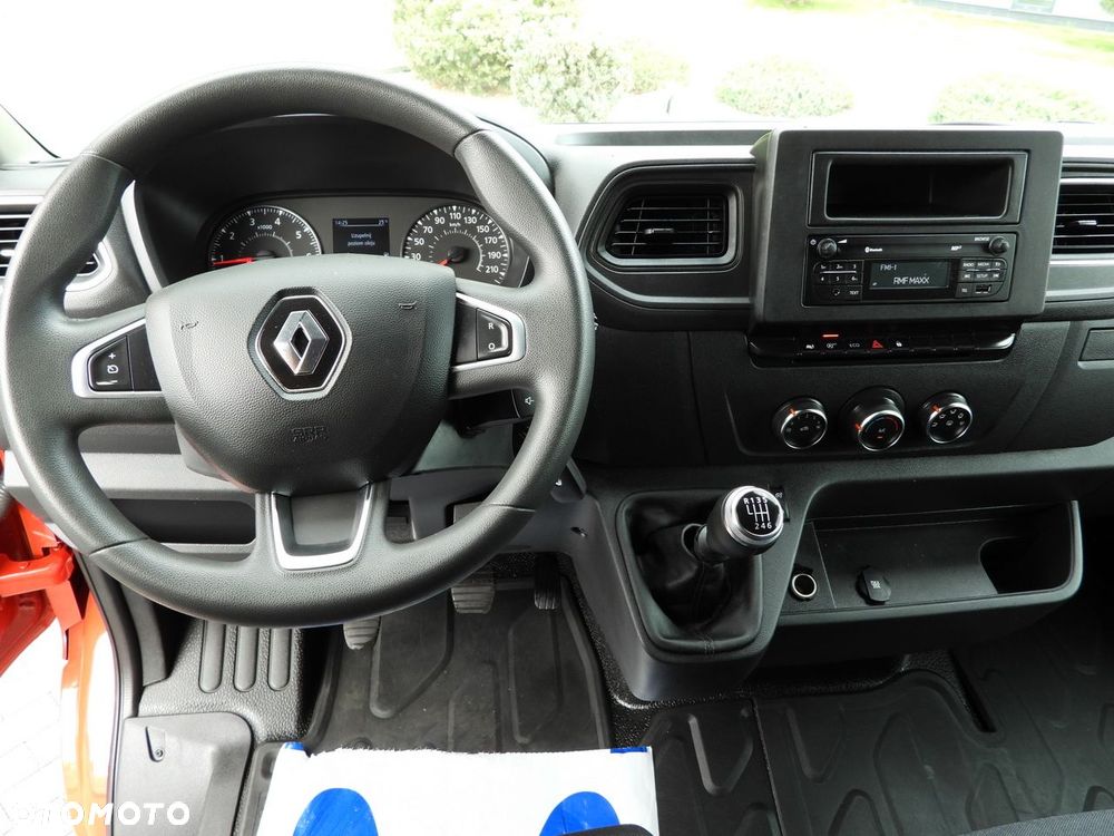 Renault MASTER PLANDEKA 10 PALET WEBASTO TEMPOMAT LEDY KLIMATYZACJA  165KM - 28
