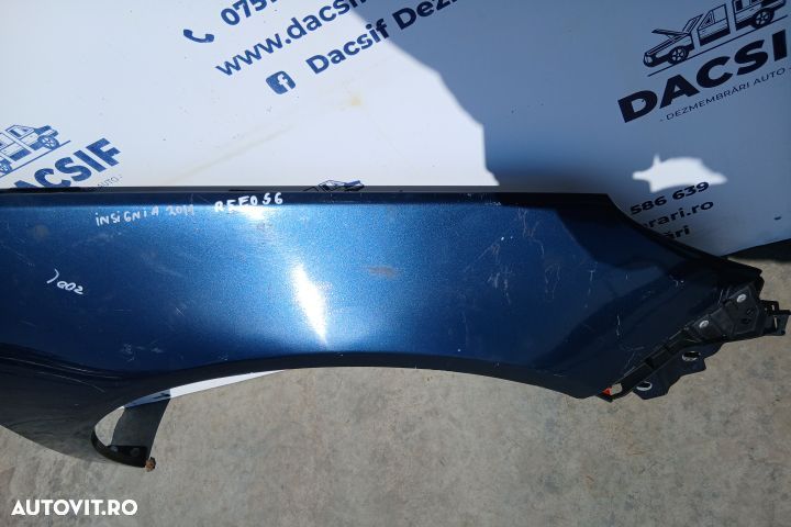 Aripa fata dreapta 13238444 13238444 Opel Insignia A [2008 - 2014] Sp - 2