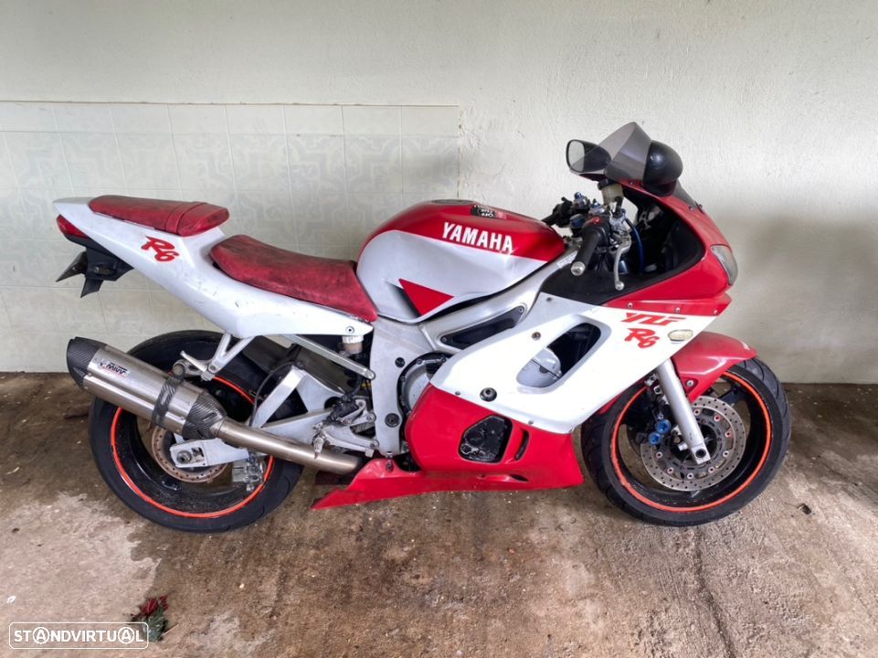 Yamaha Yzf R6 1999 somente pecas - 1