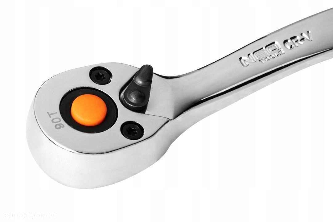 NEO ZESTAW KLUCZY NASADOWYCH 20 ELEMENTÓW 1/2" SATYNA  6-22mm PŁ-OCZ - 8
