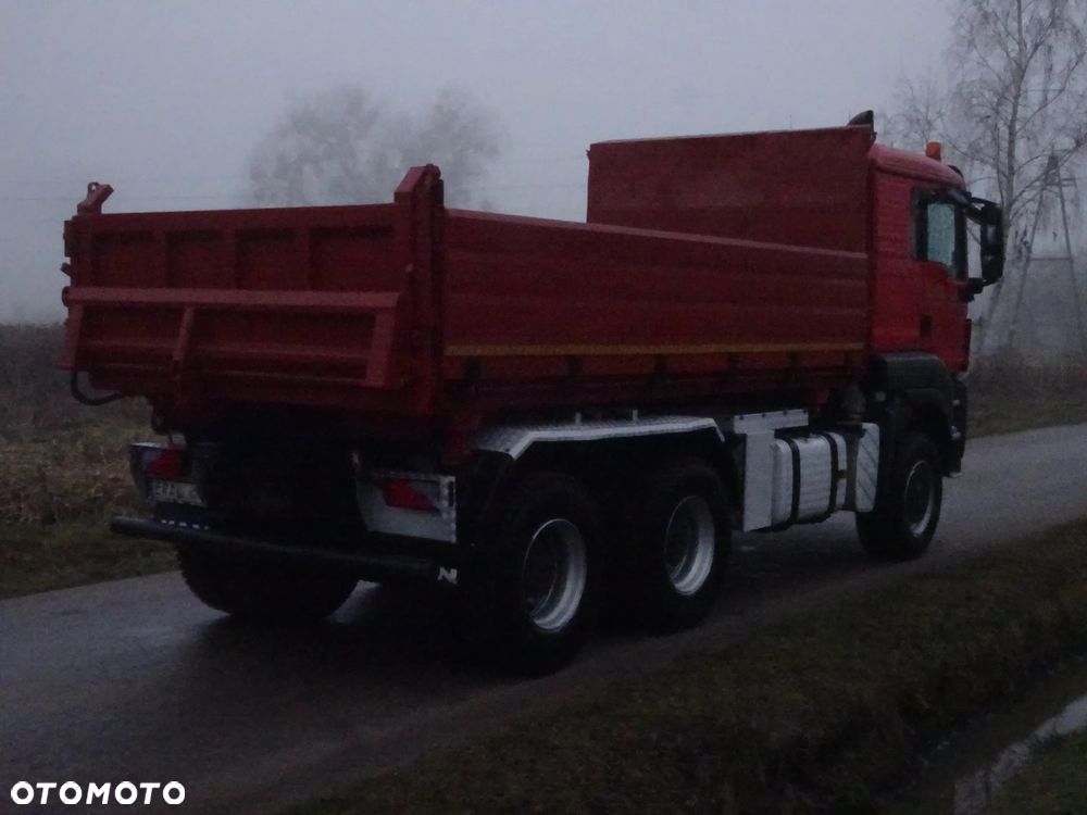 MAN TGS 26.480 6X6  Kipper 3-stronny Hydroburta stan idealny - 8