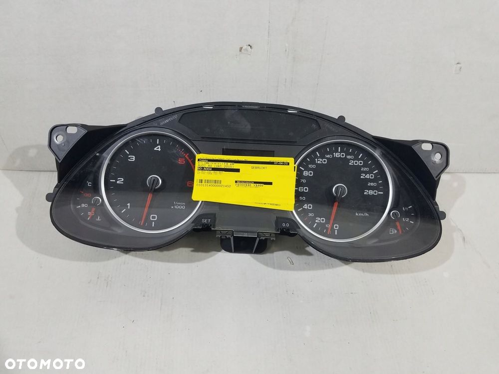LICZNIK ZEGARY AUDI A4 B8 2.0 TDI 8K0920932A