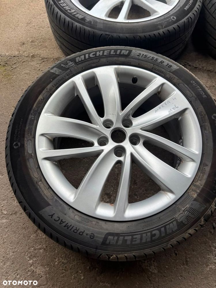 koła felgi opony opel mokka x 2017 215/55 r18 5x115 et46 - 2