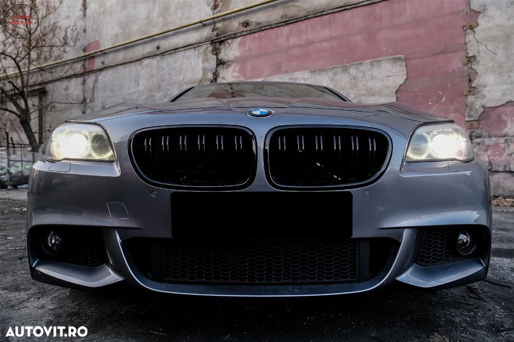 Bara Fata BMW Seria 5 F10 F11 (2011-2014) M-Technik Design fara Proiectoare Ceata- livrare gratuita - 5