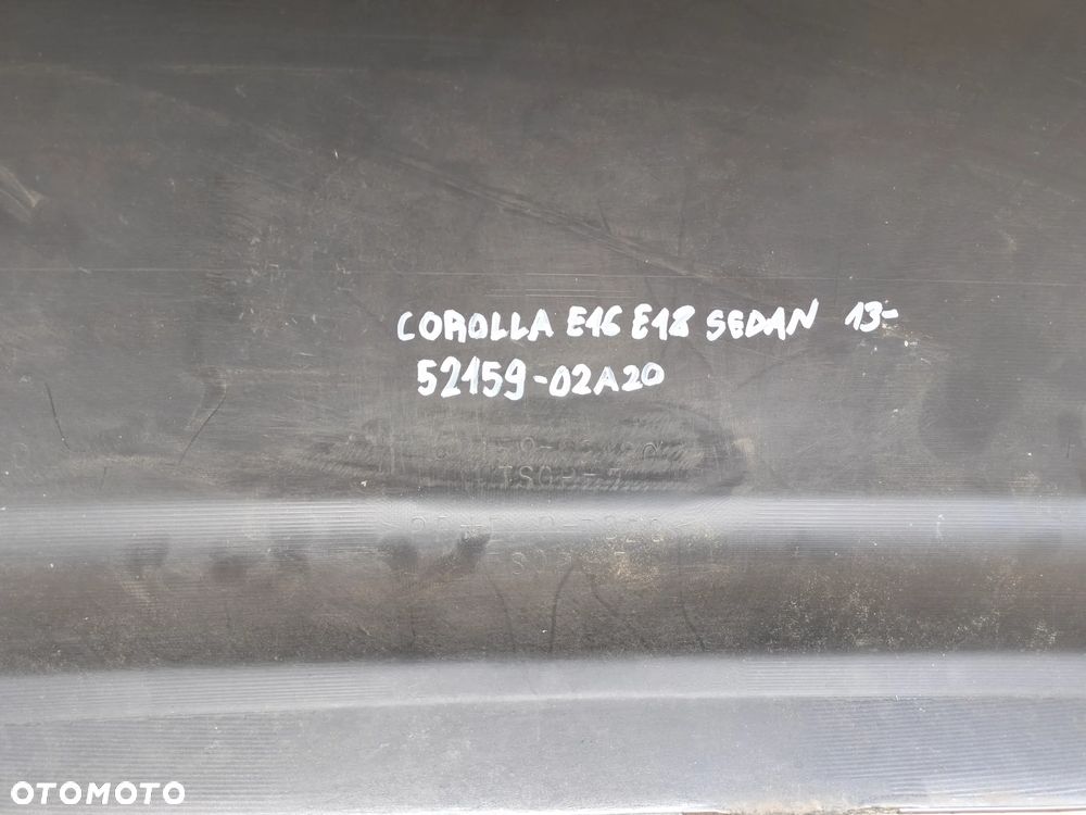 Toyota Corolla e16 e18 sedan zderzak tył tylny 52159-02A20 - 12