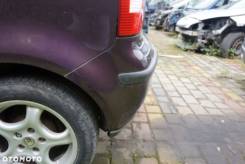 ZDERZAK TYLNY POLO IV 9N 5D HB LC3W  FIOLETOWY VOLKSWAGEN 2001-2004 - 3