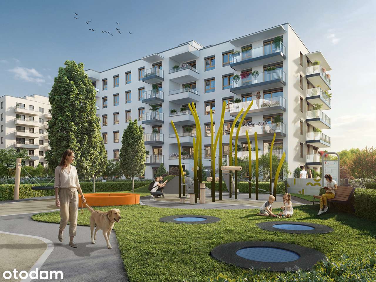 2-pokojowe mieszkanie 37m2 + ogródek