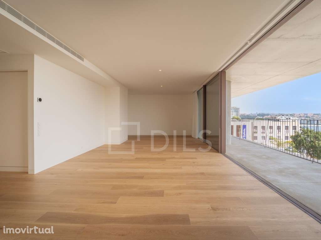 Apartamento T3 Torre Miramar - Vista Rio - Varanda 90m2 - Grande imagem: 3/58
