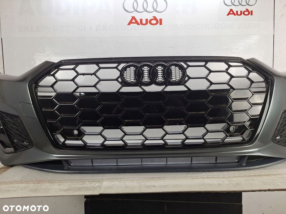ZDERZAK AUDI A5 S-LINE 8W6 8W 8W0 B9 2020-2024 LIFT PO LIFCIE BLACK OE ASO - 2