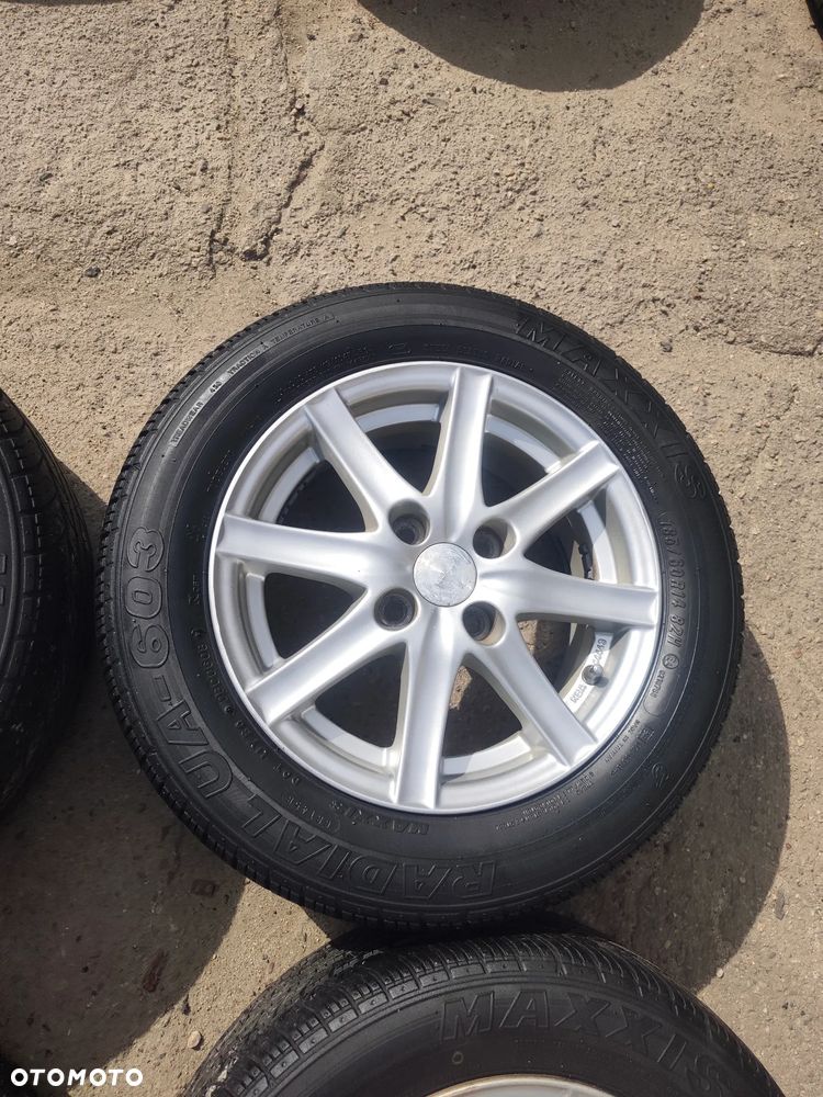 4x100 Felgi Aluminiowe Alufelgi 14 Koła letnie lato Mitsubishi Colt Carisma Lancer Mirage Rover 200 25 400 45 Subaru Justy Toyota Yaris Corolla Suzuki Swift Baleno Liana Ignis Kia Rio Picanto Daihatsu Sirion Charade Hyundai Accent i10 i20 Getz Honda Civic City Jazz Fit PRELUDE Mazda 121 323 Demio Legnica ALU-RAD 165/70 6,5-7mm - 7