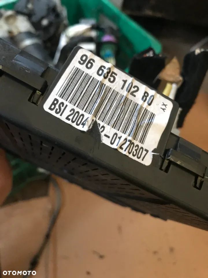 moduł BSI SKRZYNKA BEZPIECZNIKOW PEUGEOT 307 407 9663510280 - 5