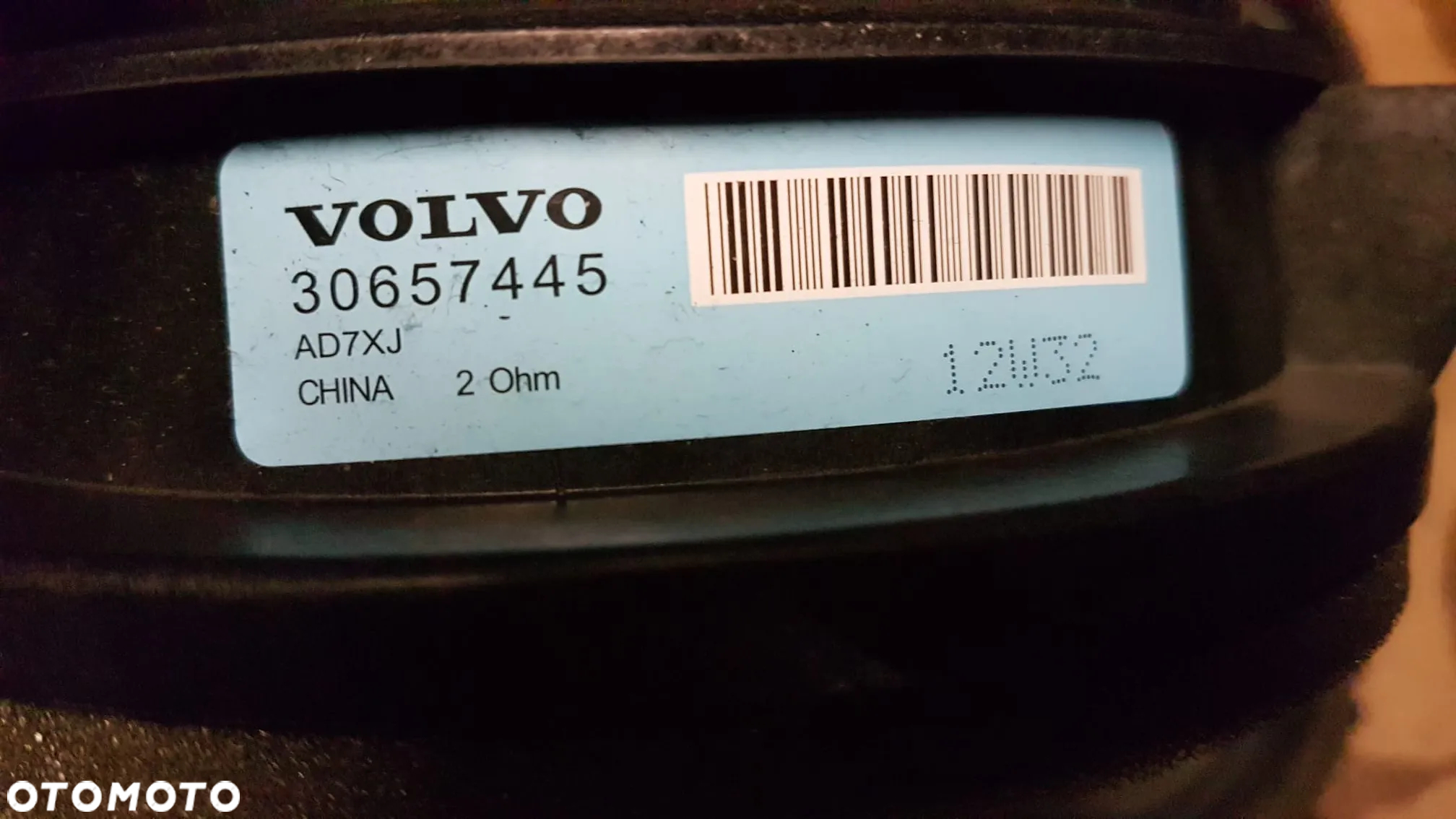 GŁOŚNIK AUDIO DRZWI XC 60 V70 III S80 II XC70 II 30657445 - 2