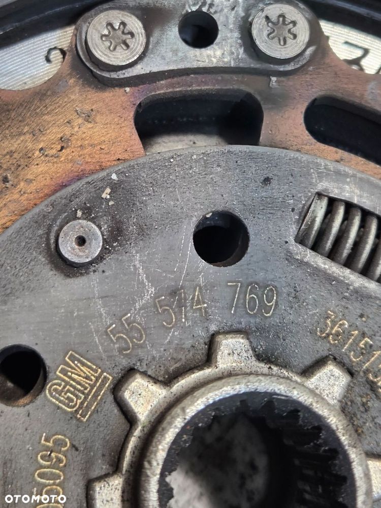 Koło dwumasowe sprzęgło Opel Astra K V 1,4T 55570175 55574769 55574767 - 9