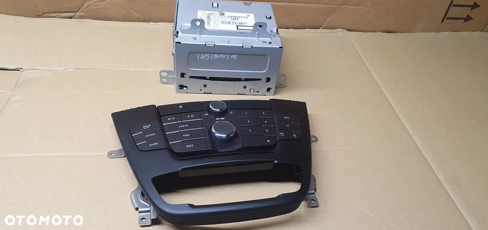 Radio radioodtwarzacz panel radia Opel Insignia A 13321292 20983513 - 5