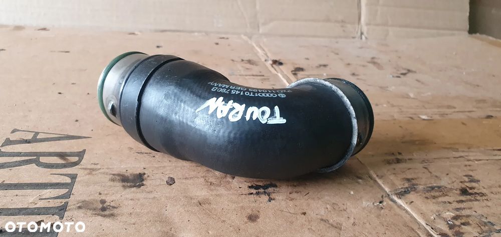 Przewód wąż rura intercoolera VW Touran 1.9 TDI 1T0145790B - 4