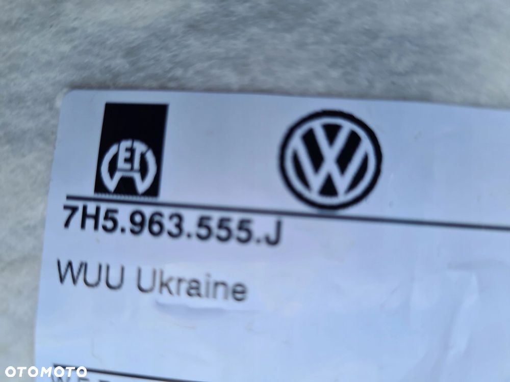 VW T5 LIFT materiał tapicerka fotel pasażera SKÓRA 7H5963555J - 2