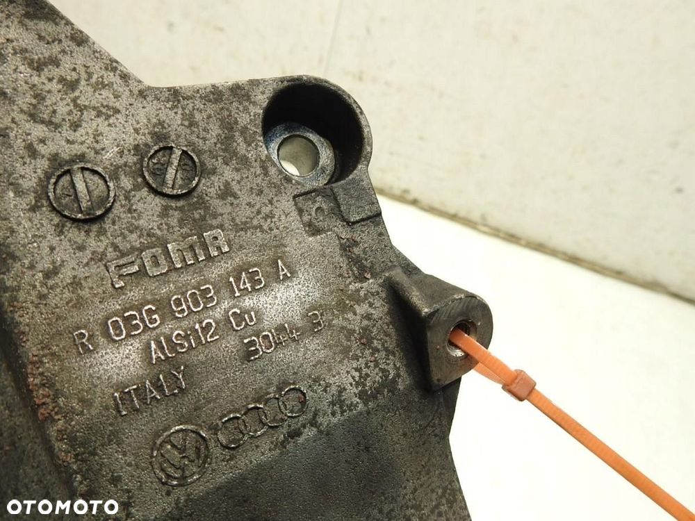 ŁAPA PODSTAWA ALTERNATORA AUDI A3 8P 1.9 TDI 03G903143A - 5