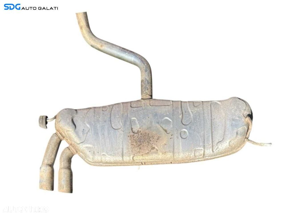 Toba Teava Racord Flexibil Esapament Evacuare Intermediara Finala Traseu Complet Volkswagen Golf 5 1.4 TSI 2004 - 2008 Cod 1K0253411BK 1K0119AT 1K0120 1K6253611N 1K0254307K [LC2187] - 3