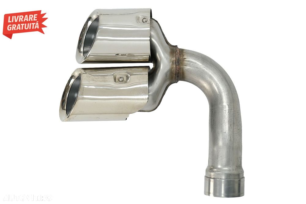 Ornamente Evacuare Porsche Cayenne 9Y0 SUV 3.0 (2018-up) Crom- livrare gratuita - 10