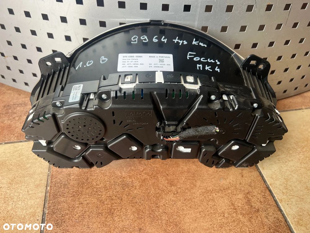 ZESTAW STAROWY DO ODPAŁKI LICZNIK KOMPUTER STACYJAK BCM ABS FORD FOCUS MK4 1.0 ECOBOOST JX7T-14F094-BAA JX6A-12A650-BJA JX6T-156004-ECG JX6T-14D068-BD ORYGINAŁ 2019 ROK  EUROPA - 3