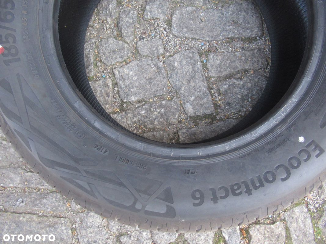 OPONY LATO 4szt CONTINENTAL ECOCONTACT 6 185/65R15 88H 2024r demo - 5