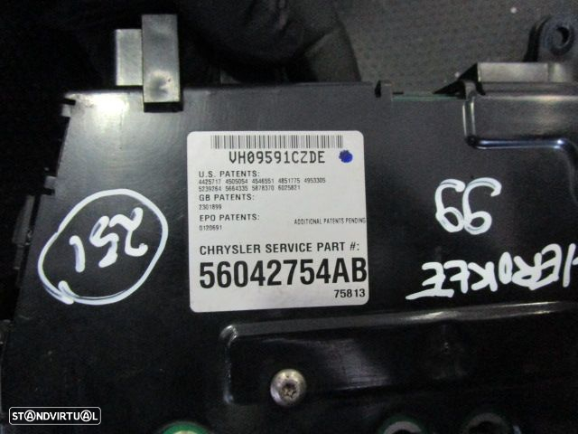 Display Relogio 56042754AB JEEP CHEROKEE 1999 - 4